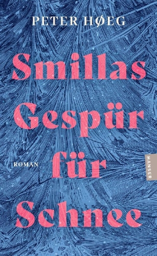 Buchcover und Innenansicht für das Buch: Froken Smillas fornemmelse for sne