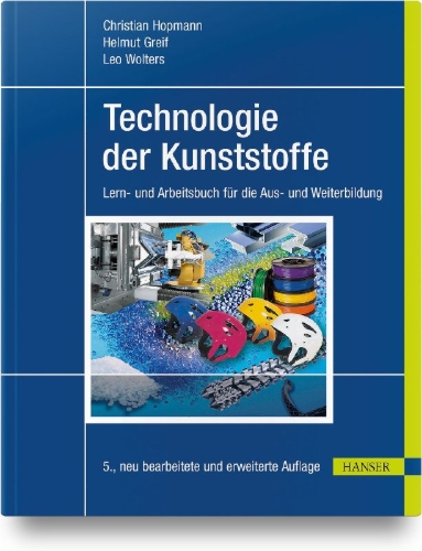 Buchcover und Innenansicht für das Buch: Technologie der Kunststoffe