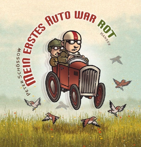 Buchcover und Innenansicht für das Buch: Mein erstes Auto war rot