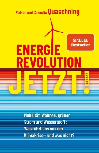 Buchcover und Innenansicht für das Buch: Energierevolution jetzt!