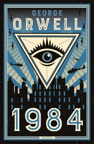 Buchcover und Innenansicht für das Buch: 1984