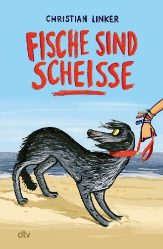 Buchcover und Innenansicht für das Buch: Fische sind scheiße
