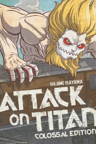 Buchcover und Innenansicht für das Buch: Attack on Titan: Colossal Edition 6
