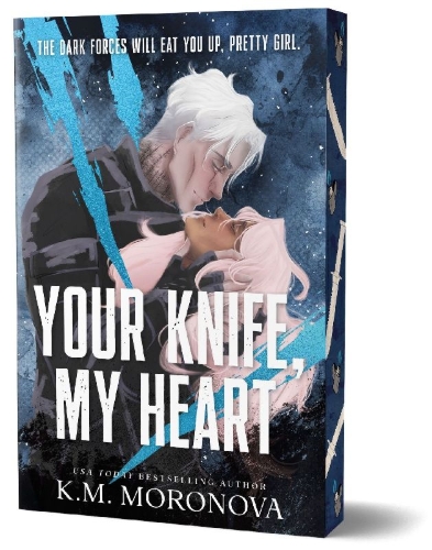Buchcover und Innenansicht für das Buch: Your Knife, My Heart