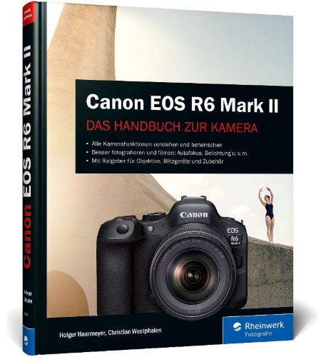 Buchcover und Innenansicht für das Buch: Canon EOS R6 Mark II