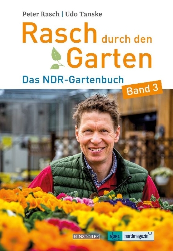 Buchcover und Innenansicht für das Buch: Rasch durch den Garten