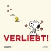 Buchcover und Innenansicht für das Buch: Peanuts Geschenkbuch: Verliebt!