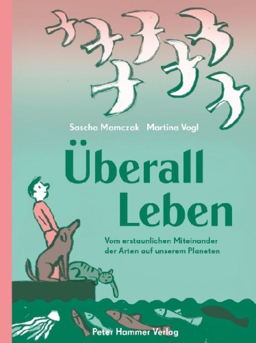 Buchcover und Innenansicht für das Buch: Überall Leben