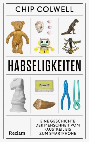 Buchcover und Innenansicht für das Buch: So Much Stuff. How Humans Discovered Tools, Invented Meaning, and Made More of Everything