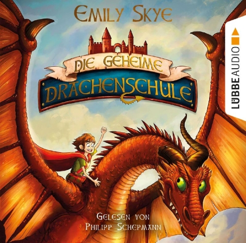 Buchcover und Innenansicht für das Buch: Die geheime Drachenschule 01