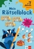 Buchcover und Innenansicht für das Buch: Klett Mein Rätselblock ab 7 Jahren Band 2