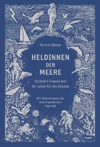 Buchcover und Innenansicht für das Buch: Heldinnen der Meere