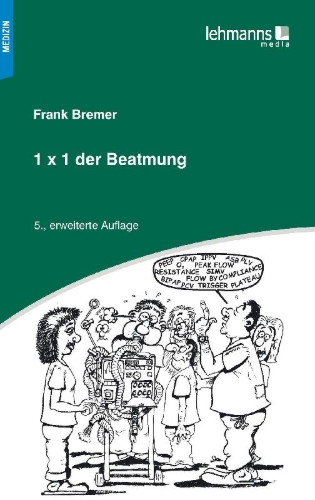 Buchcover und Innenansicht für das Buch: 1x1 der Beatmung