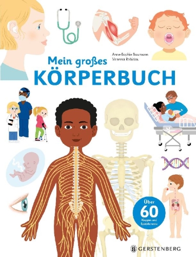 Buchcover und Innenansicht für das Buch: Mein großes Körperbuch