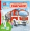 Buchcover und Innenansicht für das Buch: BOOKii® WAS IST WAS Kindergarten Komm mit zur Feuerwehr!