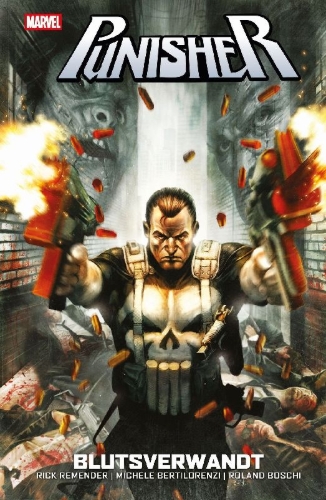 Buchcover und Innenansicht für das Buch: Punisher: In the Blood (2010) #1-#5