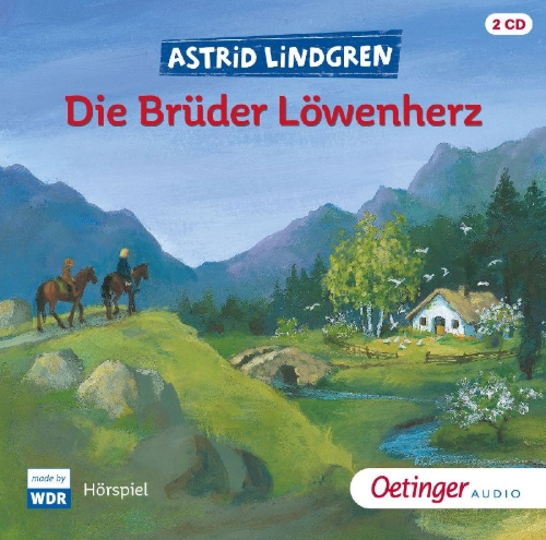 Buchcover und Innenansicht für das Buch: Bröderna Lejonhjärta