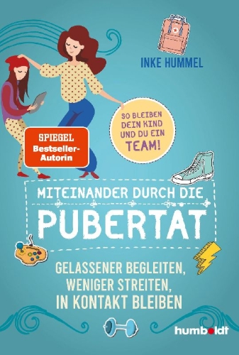 Buchcover und Innenansicht für das Buch: Miteinander durch die Pubertät