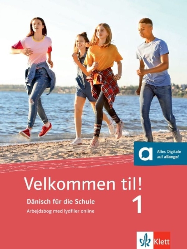 Buchcover und Innenansicht für das Buch: Velkommen til! 1. Arbejdsbog med lydfiler online