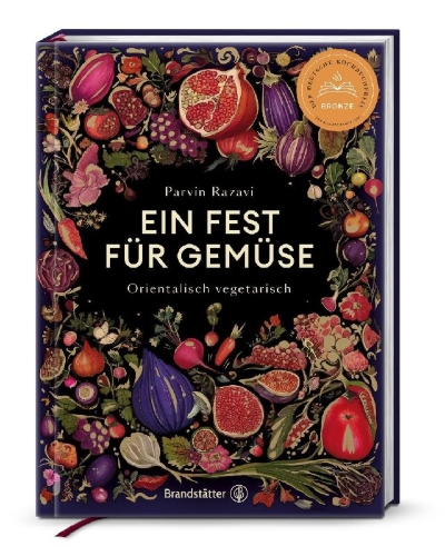 Buchcover und Innenansicht für das Buch: Ein Fest für Gemüse