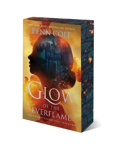 Buchcover und Innenansicht für das Buch: Glow of the Everflame