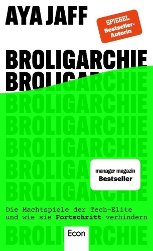 Buchcover und Innenansicht für das Buch: Broligarchie