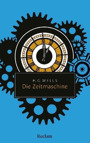 Buchcover und Innenansicht für das Buch: Die Zeitmaschine