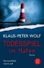 Buchcover und Innenansicht für das Buch: Todesspiel im Hafen