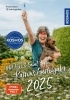 Buchcover und Innenansicht für das Buch: Mit Herz & Gabel durch Katrins Gartenjahr 2025