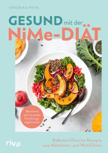 Buchcover und Innenansicht für das Buch: Gesund mit der NiMe-Diät