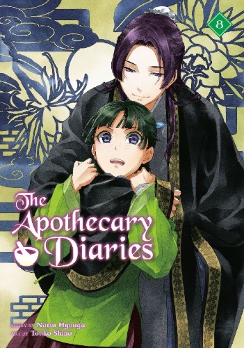 Buchcover und Innenansicht für das Buch: The Apothecary Diaries 08 (Light Novel)
