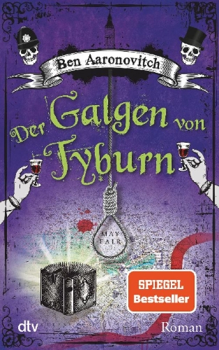 Buchcover und Innenansicht für das Buch: Der Galgen von Tyburn