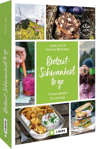 Buchcover und Innenansicht für das Buch: Brotzeit-Schmankerl to go