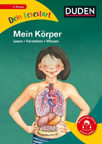 Buchcover und Innenansicht für das Buch: Dein Lesestart - Mein Körper
