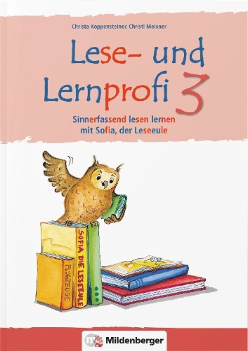 Buchcover und Innenansicht für das Buch: Lese- und Lernprofi 3 NEU - Schülerarbeitsheft - silbierte Ausgabe