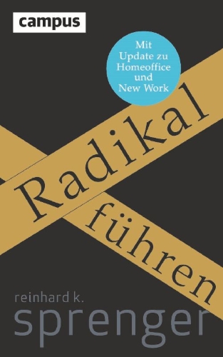 Buchcover und Innenansicht für das Buch: Radikal führen