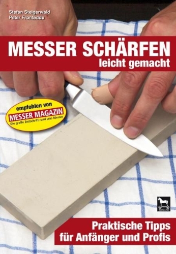 Buchcover und Innenansicht für das Buch: Messerschärfen leicht gemacht