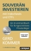 Buchcover und Innenansicht für das Buch: Souverän investieren mit Indexfonds und ETFs