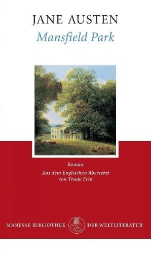 Buchcover und Innenansicht für das Buch: Mansfield Park