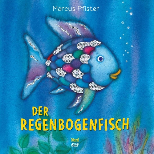Buchcover und Innenansicht für das Buch: Der Regenbogenfisch