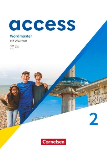 Buchcover und Innenansicht für das Buch: Access Band 2: 6. Schuljahr - Wordmaster - Vokabellernbuch