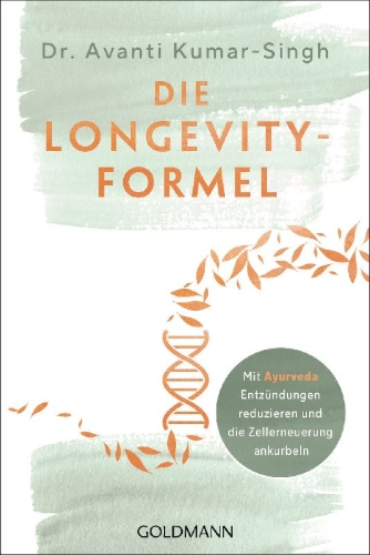 Buchcover und Innenansicht für das Buch: The longevity formula