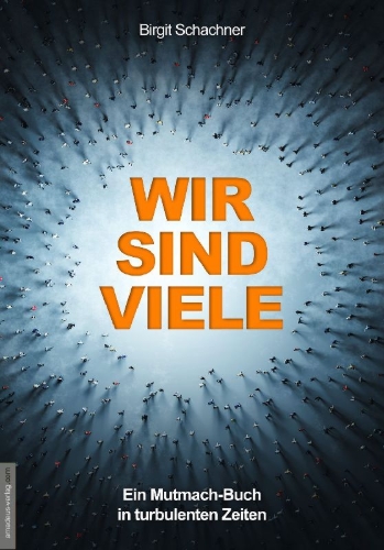 Buchcover und Innenansicht für das Buch: Wir sind viele