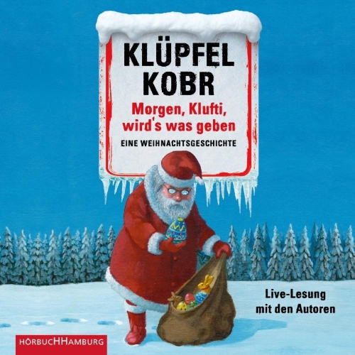 Buchcover und Innenansicht für das Buch: Morgen, Klufti, wird's was geben