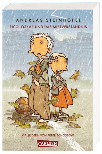 Buchcover und Innenansicht für das Buch: Rico, Oskar und das Mistverständnis (Rico und Oskar 5)