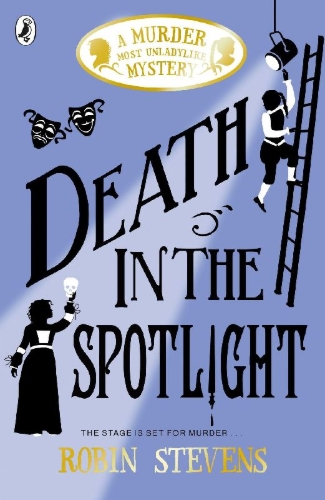 Buchcover und Innenansicht für das Buch: Death in the Spotlight