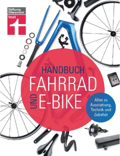 Buchcover und Innenansicht für das Buch: Handbuch Fahrrad und E-Bike