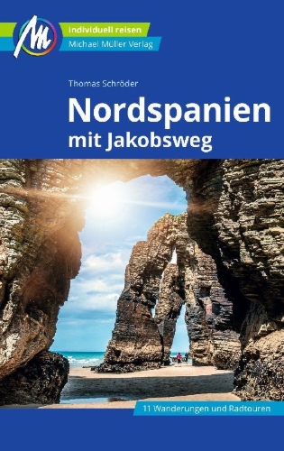 Buchcover und Innenansicht für das Buch: Nordspanien Reiseführer Michael Müller Verlag
