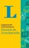 Buchcover und Innenansicht für das Buch: Langenscheidt Schulwörterbuch Deutsch als Fremdsprache