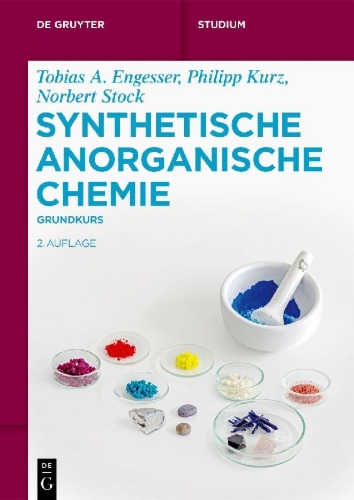 Buchcover und Innenansicht für das Buch: Synthetische Anorganische Chemie